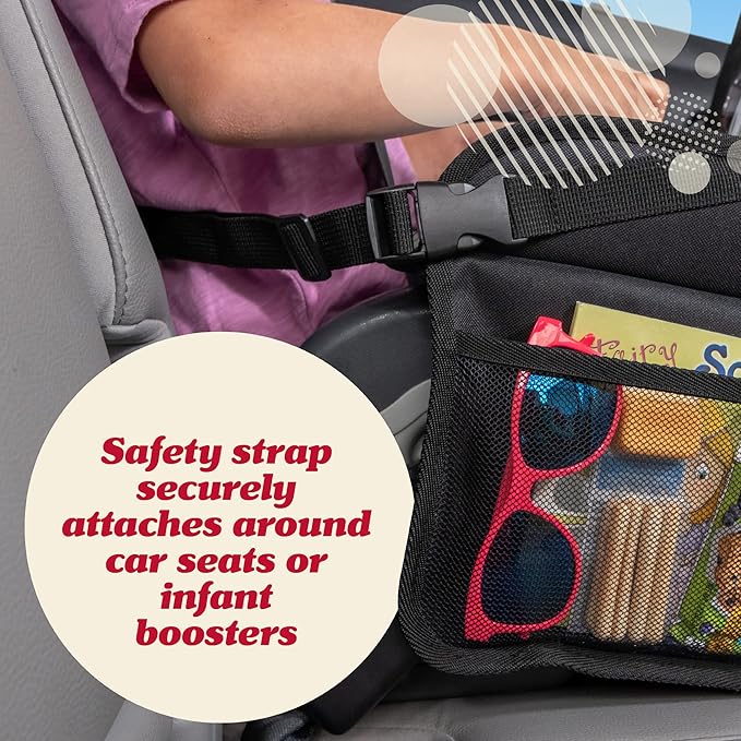 Lusso Gear Kids Travel Tray for Car - Road Trip Essentials for Kids - Car Seat Tray for Toddlers & Kids - for Airplane, Kids Travel Desk, Road Trip Activities (Mermaids)