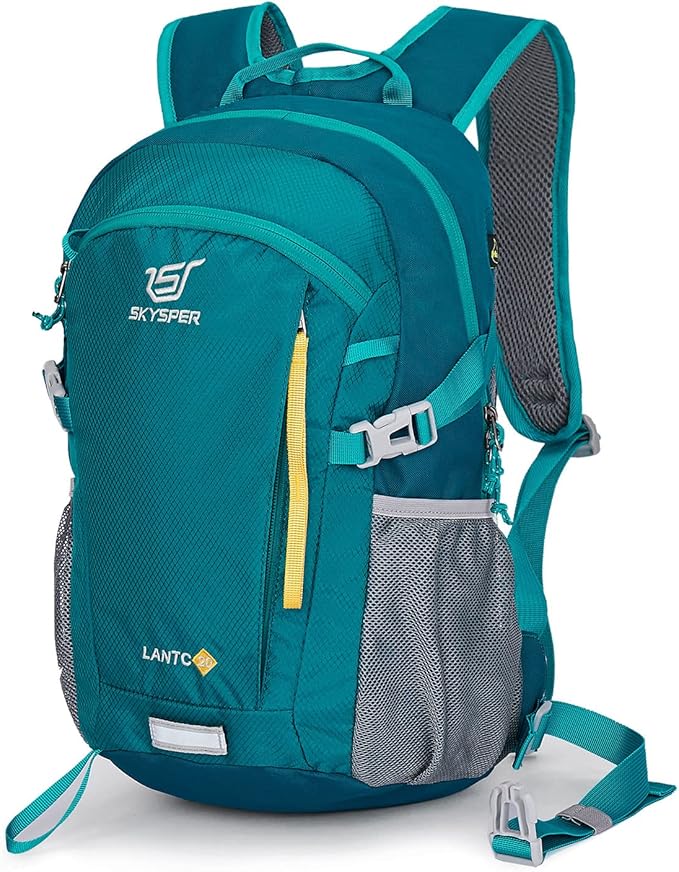 SKYSPER Small Hiking Backpack, 20L Lightweight Travel Backpacks Hiking Daypack for Women Men