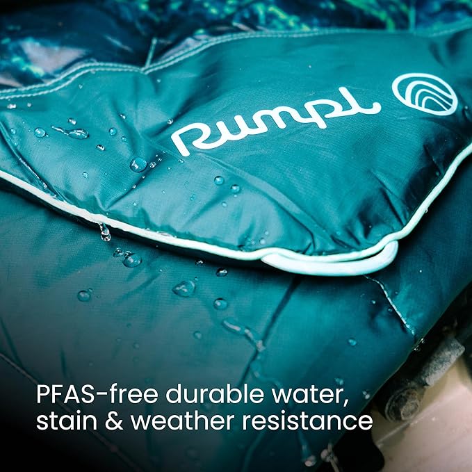 Rumpl Green Northern Lights Puffy Throw Blanket