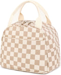 Bluboon Lunch Bag for Women Men Cute Corduroy Lunch Tote Bags Reusable Insulated Lunch Box Large Capacity Reusable Insulated Cooler for Work Picnic or Travel
