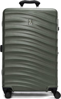 Travelpro Maxlite Air V2 Hardside Expandable Checked Luggage, 8 Spinner Wheels, Lightweight Hard Shell Suitcase, TSA lock, Slate Green, Checked Medium 25-Inch