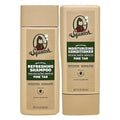 Dr. Squatch Natural Hair Bundle for Men - Healthy, Full Looking Hair - Pine Tar Shampoo (11 fl oz), Pine Tar Conditioner (11 fl oz)