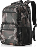 BIKROD Backpack for Boys Men, School Backpack for Teens Girls, Lightweight Casual High School Bookbag, Daily-use Travel Laptop Backpack with USB Charging Port Fits 15.6 Inch Notebook
