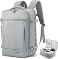 SHOWKOO 40L Travel Backpack for Men & Women, Airline Approved Carry On Laptop Backpack Fits 17.3", Waterproof Personal Item Bag Expandable Large Capacity Weekender Backpack