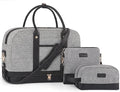 Weekender Bag for Women Canvas Overnight Bag Large Travel Tote Bag Carry on Shoulder Duffle Bag With Shoe Compartment,Perfect for Travel/Daily Use/Birthday Gift …
