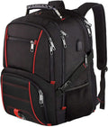 LTINVECK Travel Laptop Backpack, Extra Large Backpack for Men Women with USB Charging Port, TSA Friendly Heavy Duty Big Business Computer Backpacks Bag Fit 17 Inch Laptops, RFID Backbag