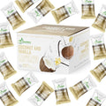 18 Pack Natural Foaming Hand Soap Tablets - Soft Moisturizing Handwash Tab Refills - 1 Tablet = 9 Oz Refillable Liquid Wash Foam Handsoap - Eco-Friendly Paper Softsoap Refill Tabs (Coconut & Vanilla)