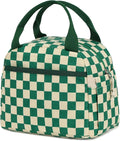 Bluboon Lunch Box for Women men Insulated Cute Corduroy Lunch bag, Reusable Cooler Bag for Work, Picnic, Travel
