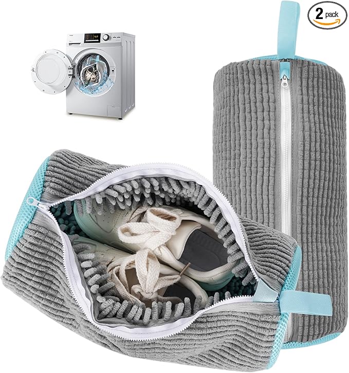 Shoe Washing Machine Bag, Versatile Laundry Bag for Washer and Dryer, Reusable Sneaker Tennis Cleaner Kit