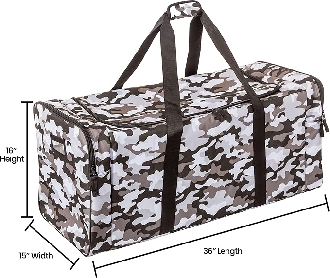 Jetstream Heavy Duty Multi Pocket Durable Sports Gym Equipment Travel Duffel Bag