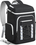 HOTOR Backpack Cooler Bag - 30/45 cans Large Backpack Coolers Insulated Leak Proof with Multiple Pockets, Small Cooler as Beach Cooler for Travel, Hiking, Camping