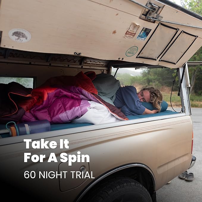 Rumpl Original Puffy Blanket - Warm, Water-Resistant Camping Blanket with 100% Recycled Synthetic Insulation, 52"x75", Original Puffy V2, Cactus Flower