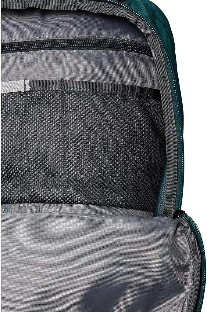 The North Face Jester Everyday Laptop Backpack - PFAS Free, Deep Nori/Meta Lime, One Size