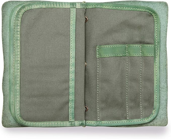 Genuine Leather Nomad Organizer Travel Wallet | Women's Wallet Clutch Passport Holder