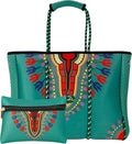 QOGiR Neoprene Multipurpose Beach Bag Tote with Inner Zipper Pocket … … … …